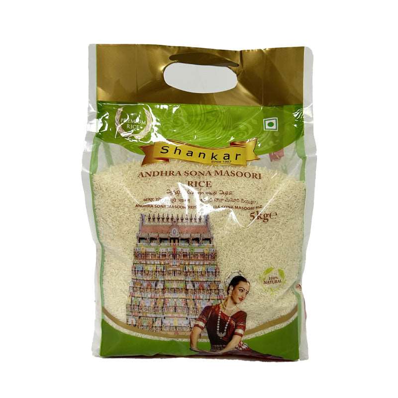 Buy Shankar Andhra Sona Masoori Rice 5Kg online UK