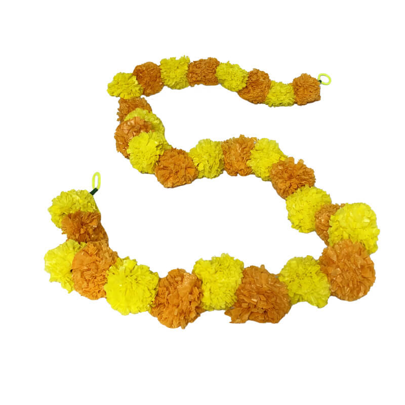 Buy online Artificial Orange & yellow Marigold Flower UK