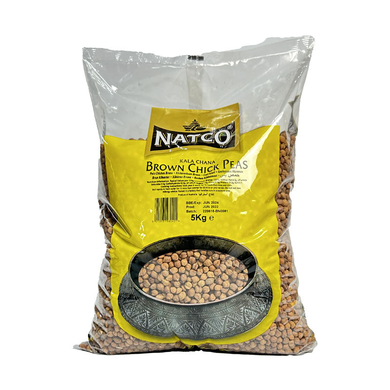 Buy Natco Brown Chick Peas 5Kg online UK