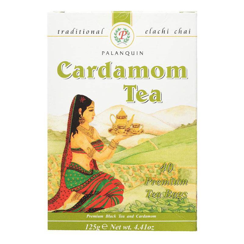 Palanquin Cardamom Tea(40 Tea Bags) 125g - SUJASH