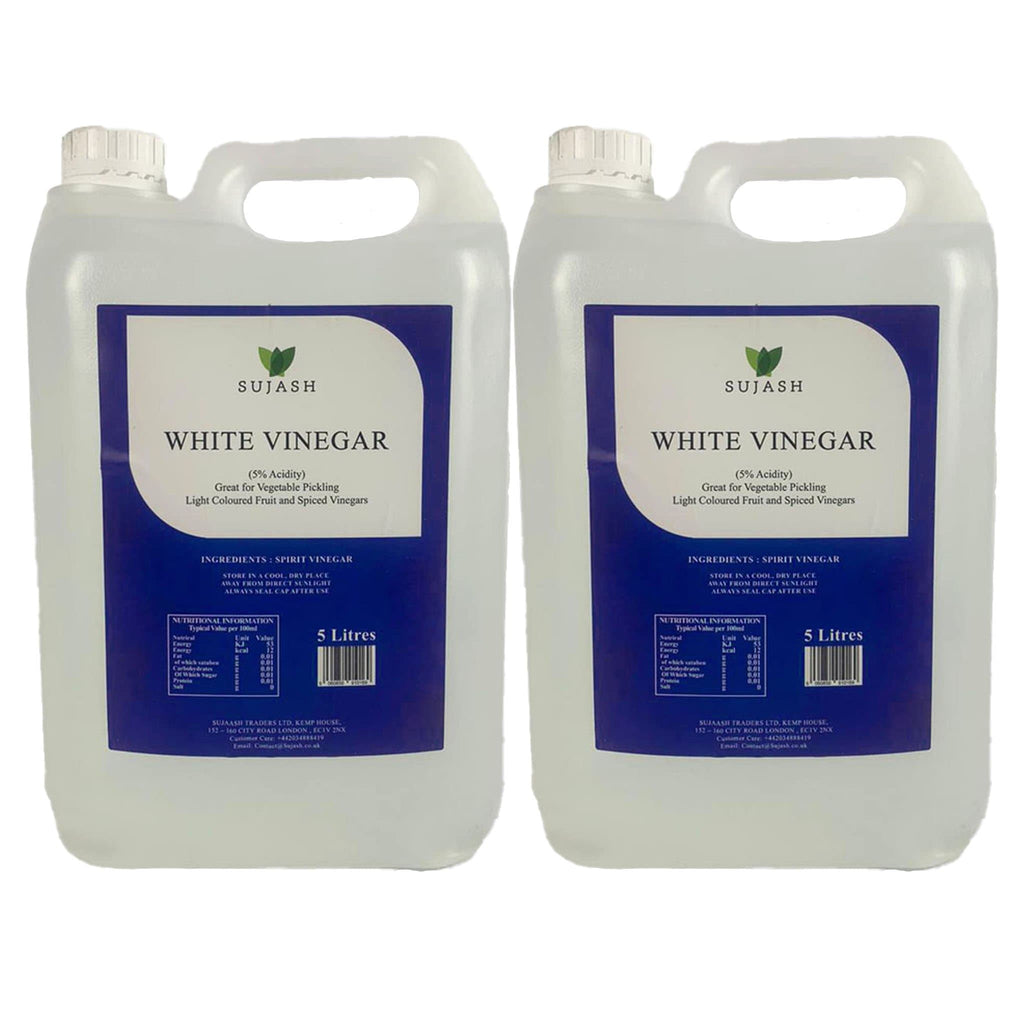 Shop for Sujash White Vinegar 5Ltr (Pack of 2) online UK