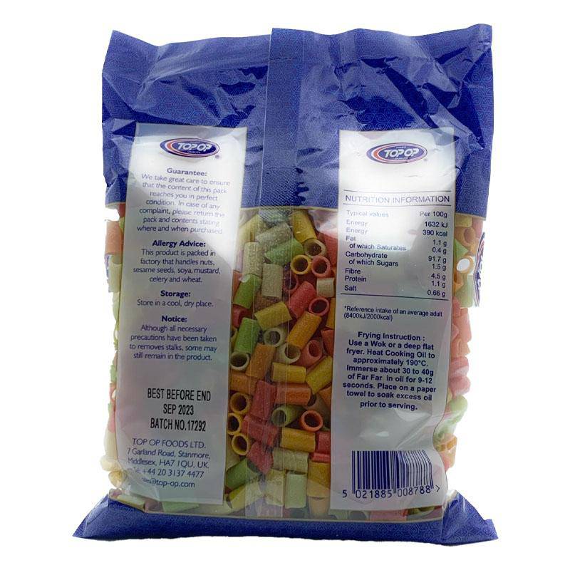 Shop for Top op far far tubes uncooked wheat snack 250g online UK