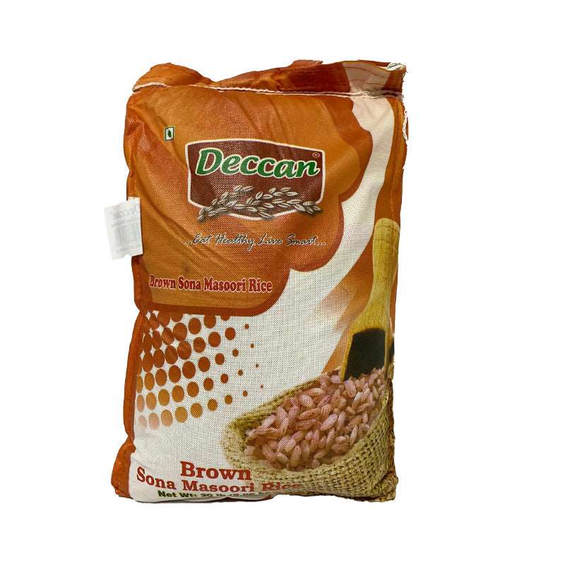 Buy Deccan Brown Sona Masoori Rice 9Kg online UK