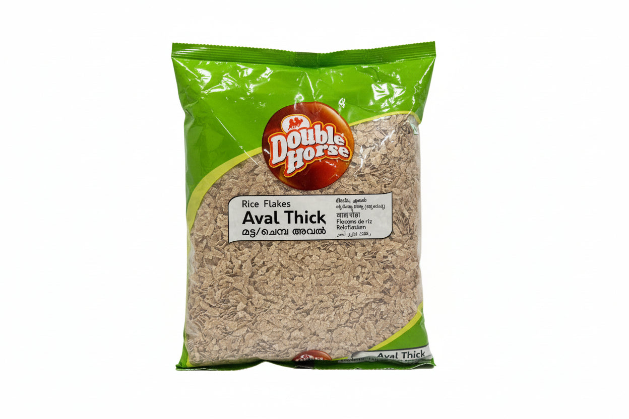 Red Rice Double Double Horse Red Thick Rice Flakes 500g – SUJASH
