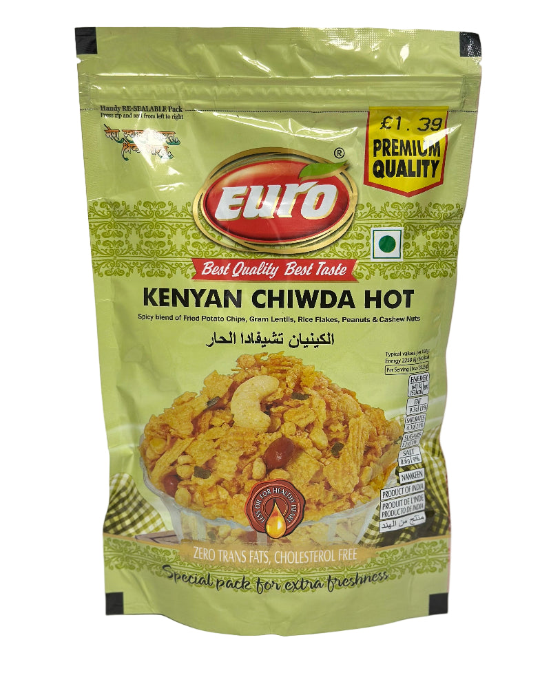 Euro Kenyan Chiwda Hot 200g