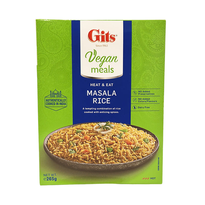 Gits Ready Meals Masala Rice 265g – SUJASH