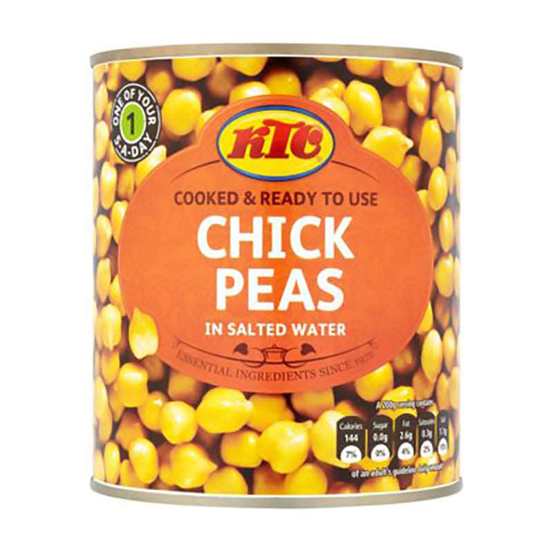Buy KTC Boiled Chick Peas (6 x 2.55Kg) online UK