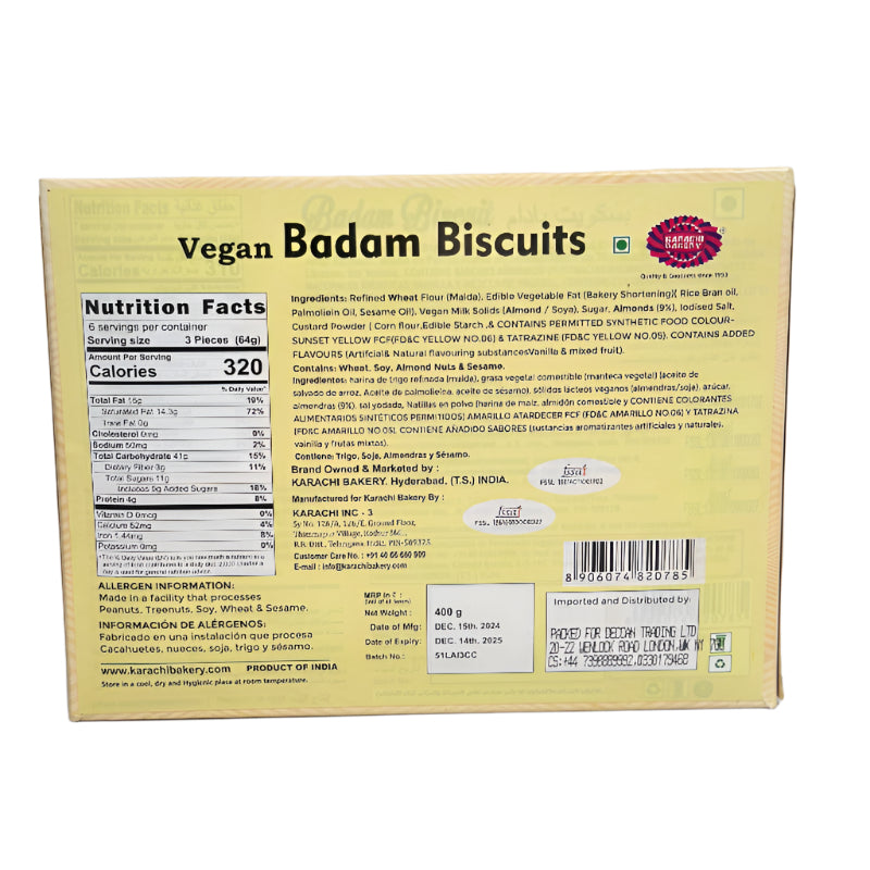 Karachi Badam Biscuit 400g-1