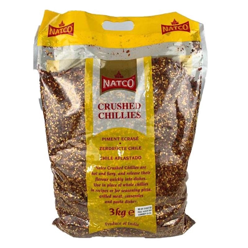 Buy Natco Crushed Chillies 3Kg online UK