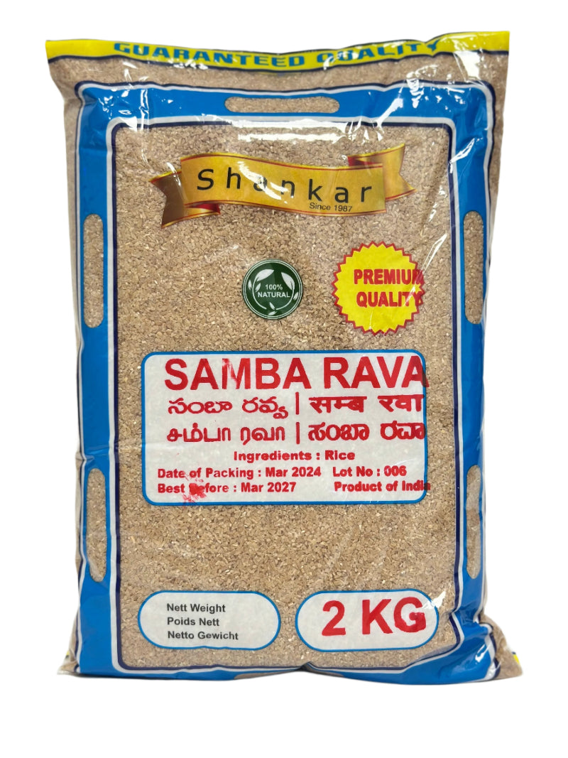 Kamba Rava Shankar Samba Rava 2Kg – SUJASH