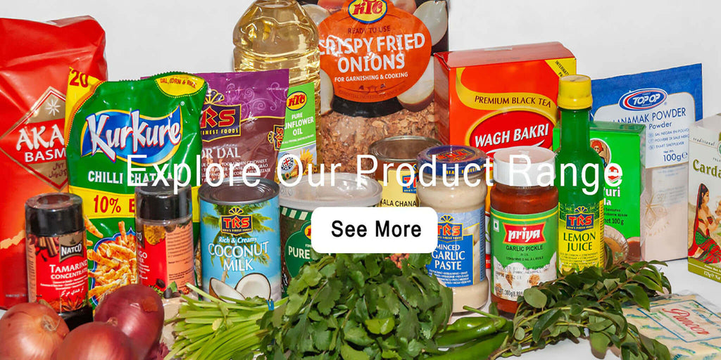 Indian online grocery store product range