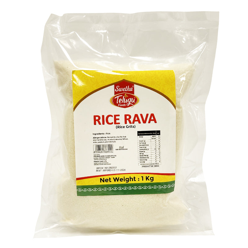 Happy Org Rice Rava Telugu Rice Rava 1Kg – SUJASH