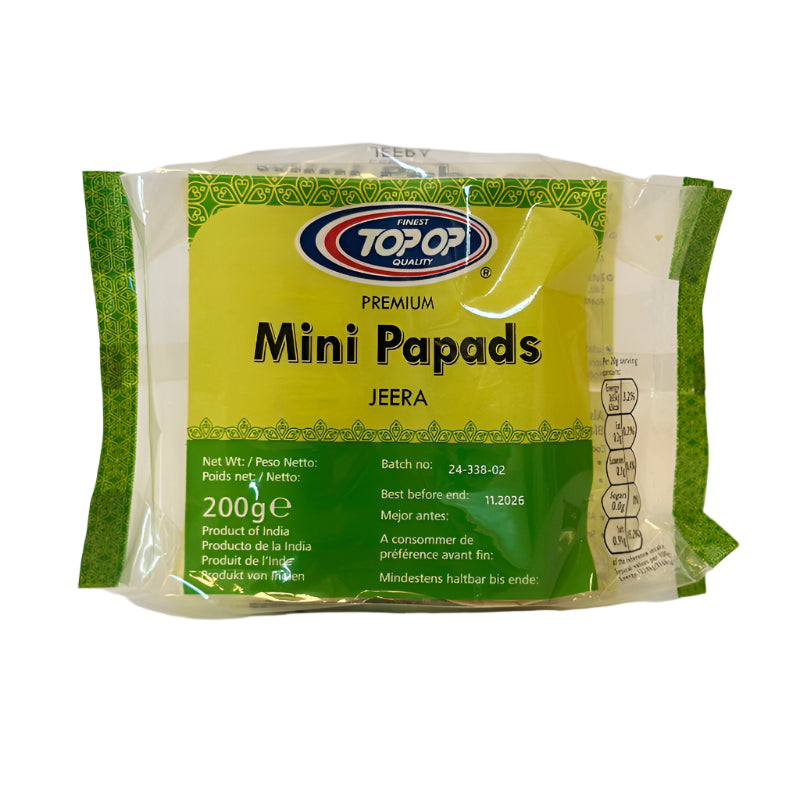 Mini Jeera Papad 200g