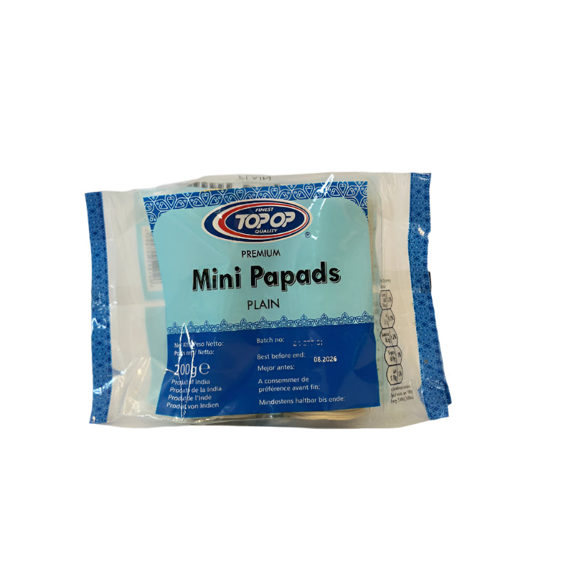 Plain Mini Papad 200g