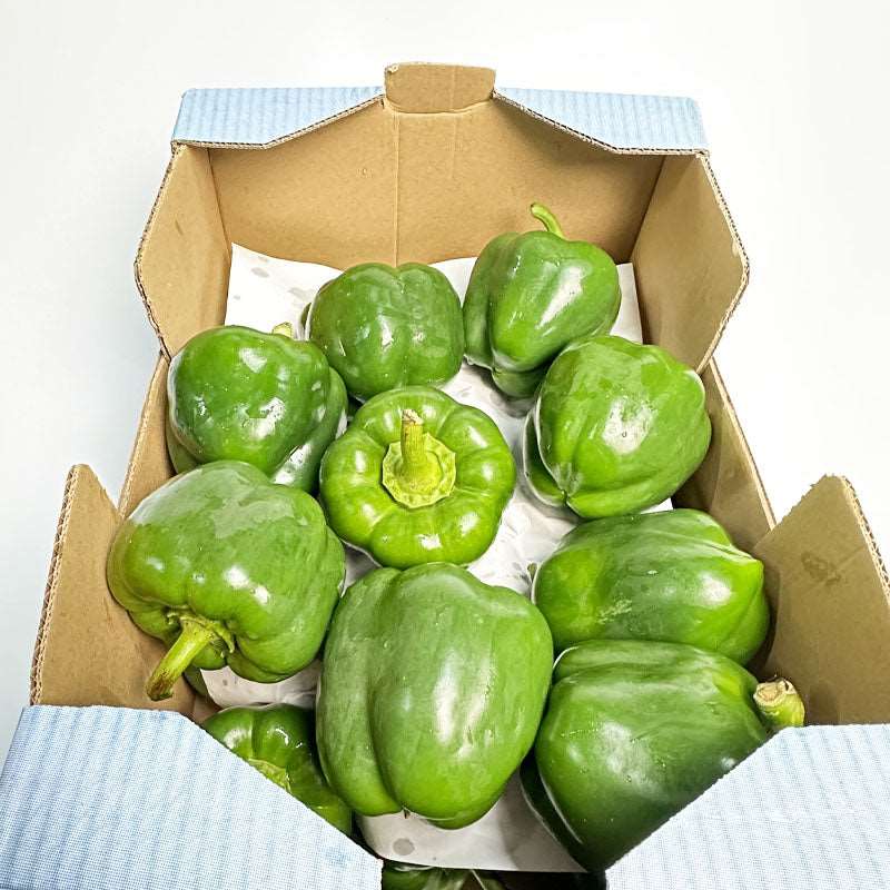 Shop for Green Pepper | Capsicum | Bell Pepper (Box) online UK