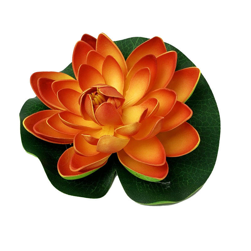 Buy Orange Lotus Floating Flower online UK