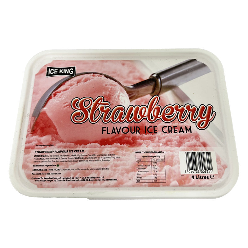 Shop Strawberry Ice Cream 4Ltr online UK