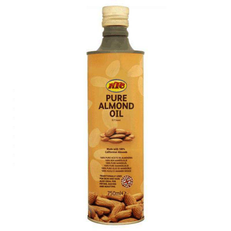 Buy KTC Pure Almond Oil 750ml for skin and hair online UK