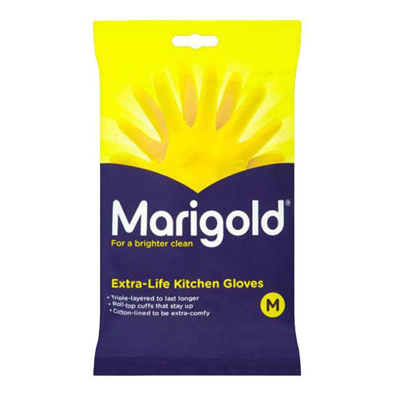 Buy Marigold Yellow Kitchen Gloves Medium Size online UK