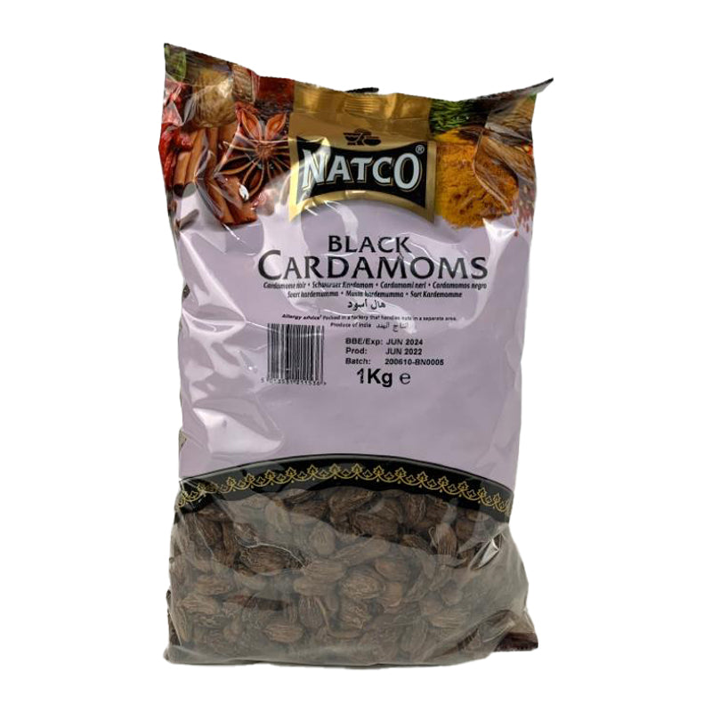 Buy Natco Black Cardamom 1Kg online UK
