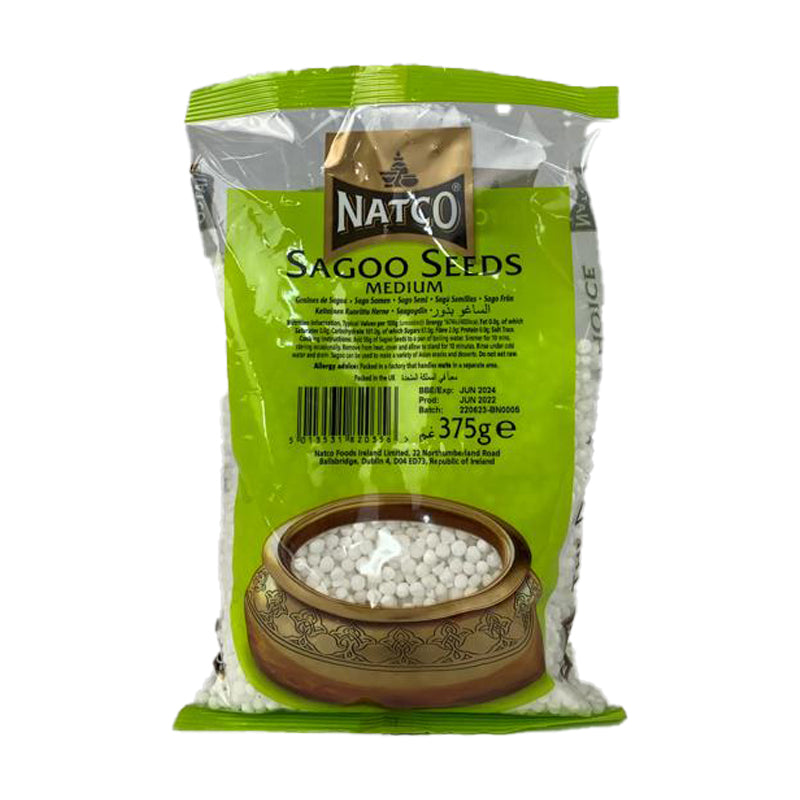 Buy Natco Medium Sagoo Seeds 375g online UK