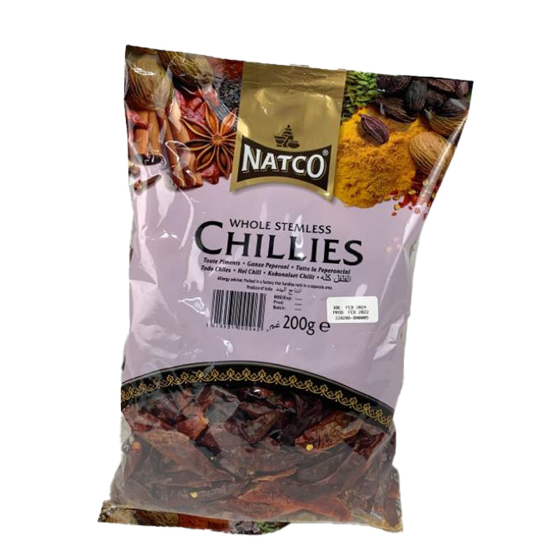 Buy Natco Whole Red Chillies 200g online UK