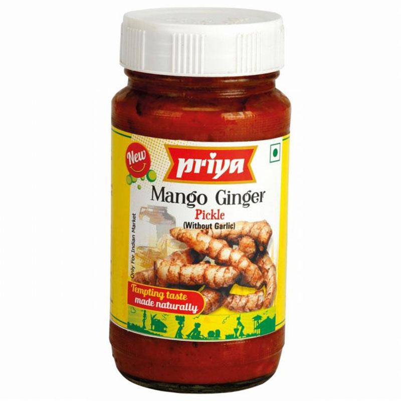 Buy Priya Mango Ginger Pickle 300g online UK