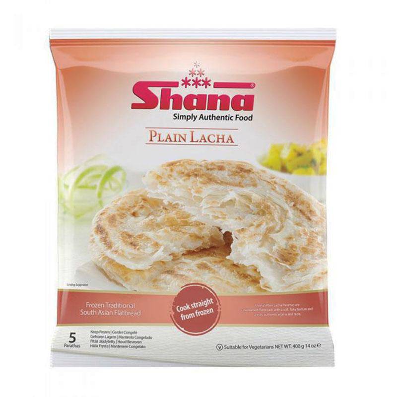 Buy Shana Frozen Plain Lacha Paratha (Pack of 5) online UK