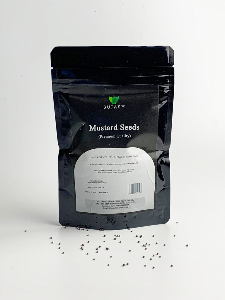 Buy Sujash Black Mustard Seeds 400g online UK