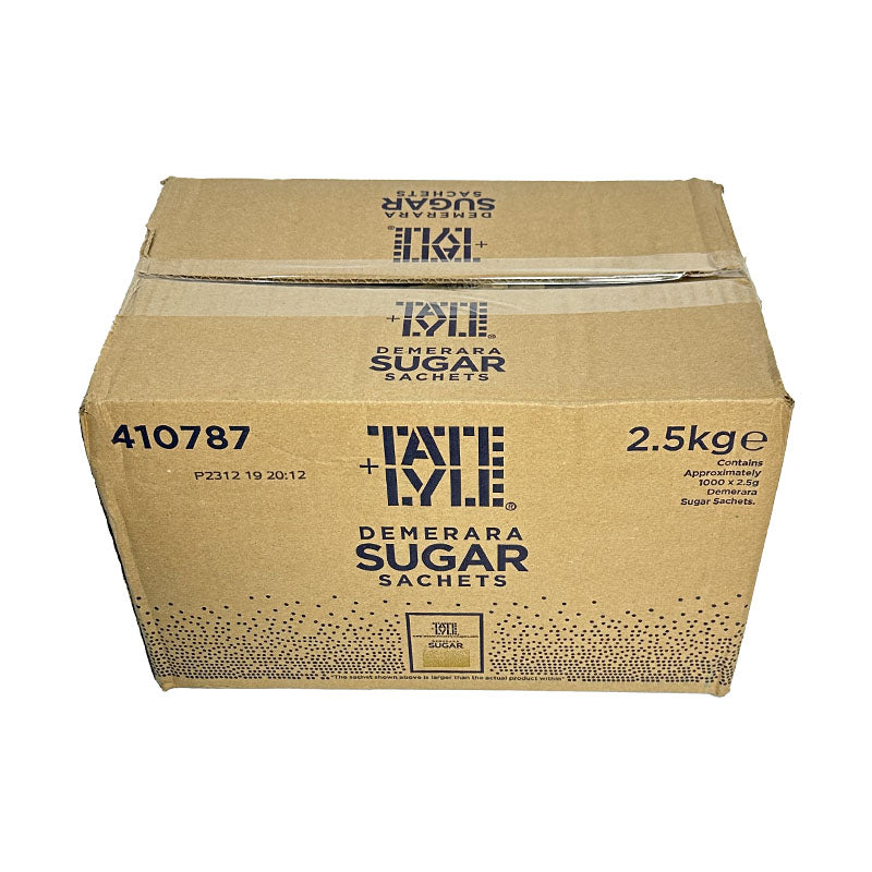 Buy Tate & Lyle Demerara Brown Sugar Sachets 2.5Kg (Pack of 1000) online UK