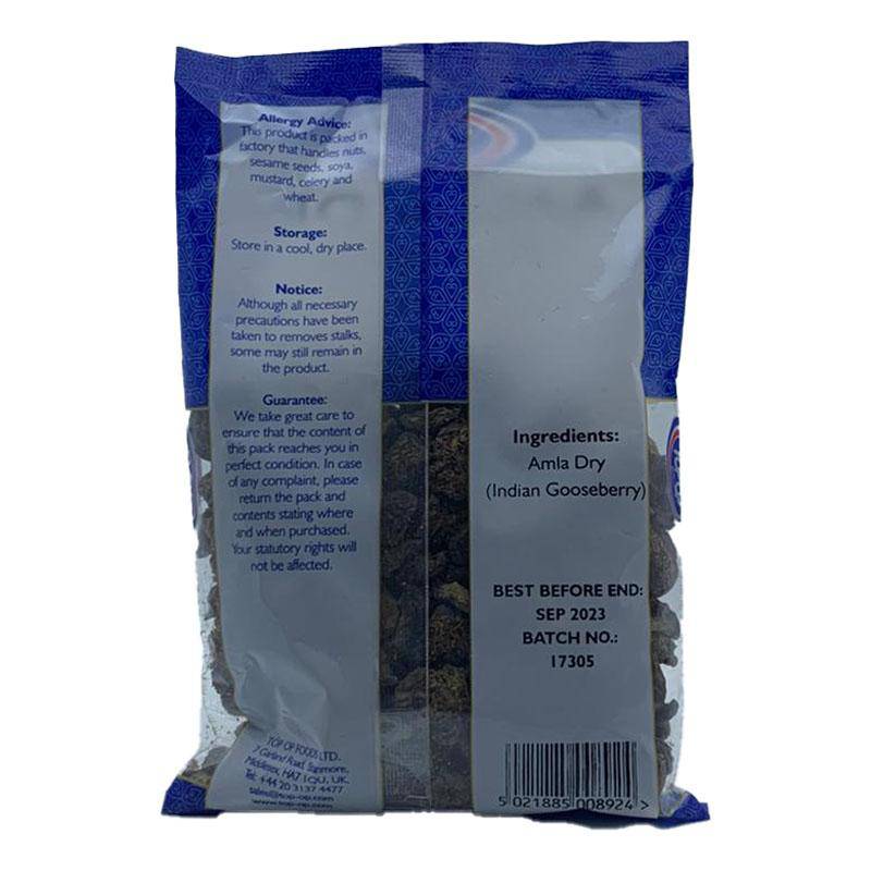 Shop for Top op dried indian gooseberry 100g online UK