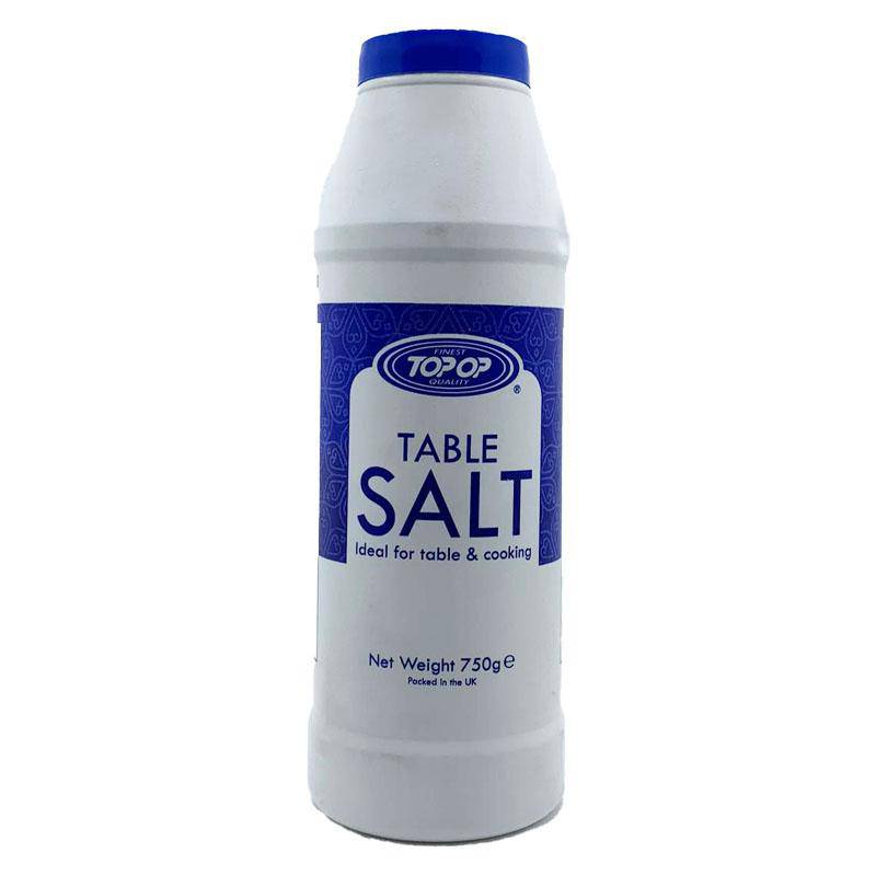 Buy Top-op Table Salt Drums 750g online UK
