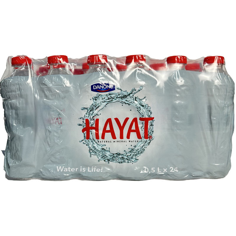 Buy Hayat Natural Mineral Water (500ml x 24) online UK
