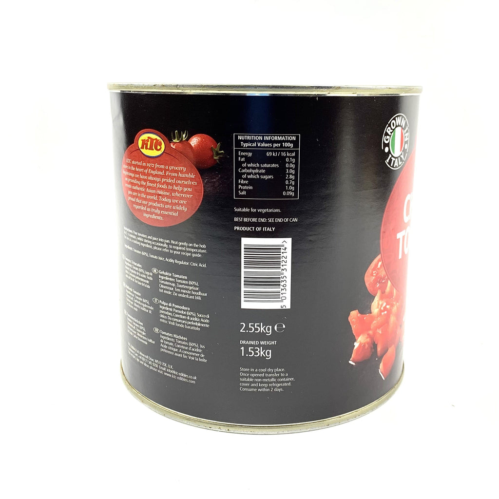 Shop for KTC Italian Chopped Tomato (6 x 2.55Kg) online UK