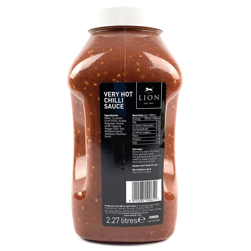 Buy Lion Hot Chilli Sauce 2.27Ltr online UK