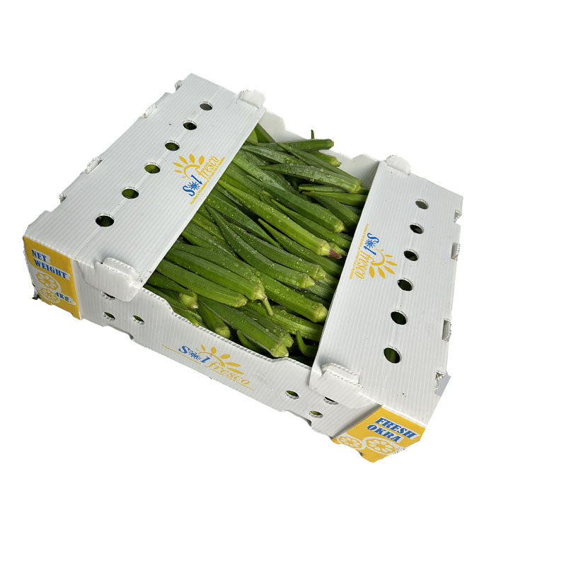 Shop for Fresh Okra box wholesale online UK