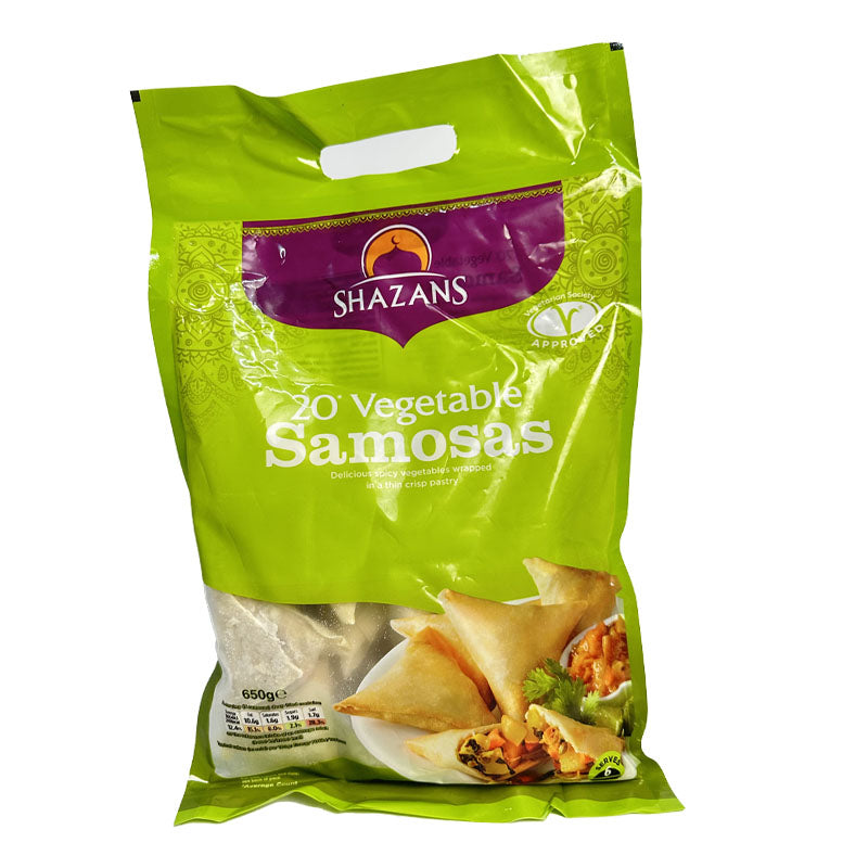 Buy Shazan Vegetable Samosa (Pack of 20) online UK